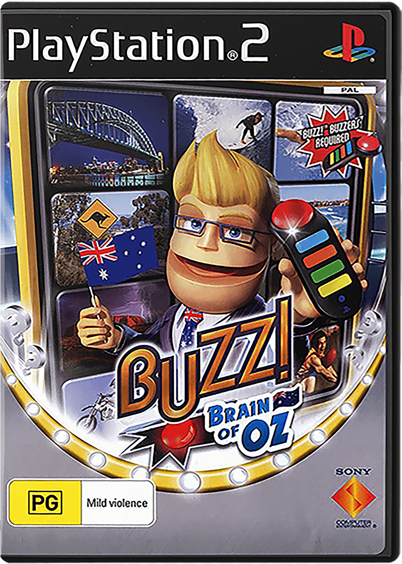 Buzz!: Brain of Oz box art for Playstation 2